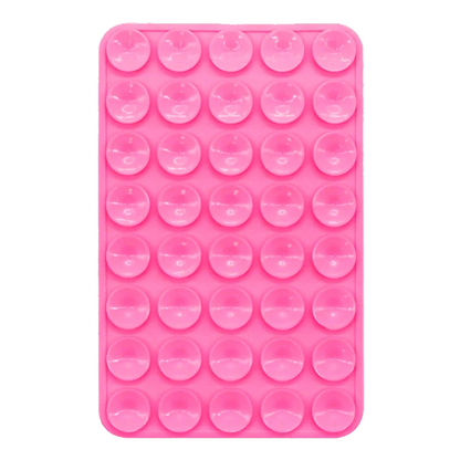 Double Sided Silicone Suction Cup Phone Case Detachable Stand Silicone Rubber Sucker Pad For Selfies And Videos Fixed Pad - P