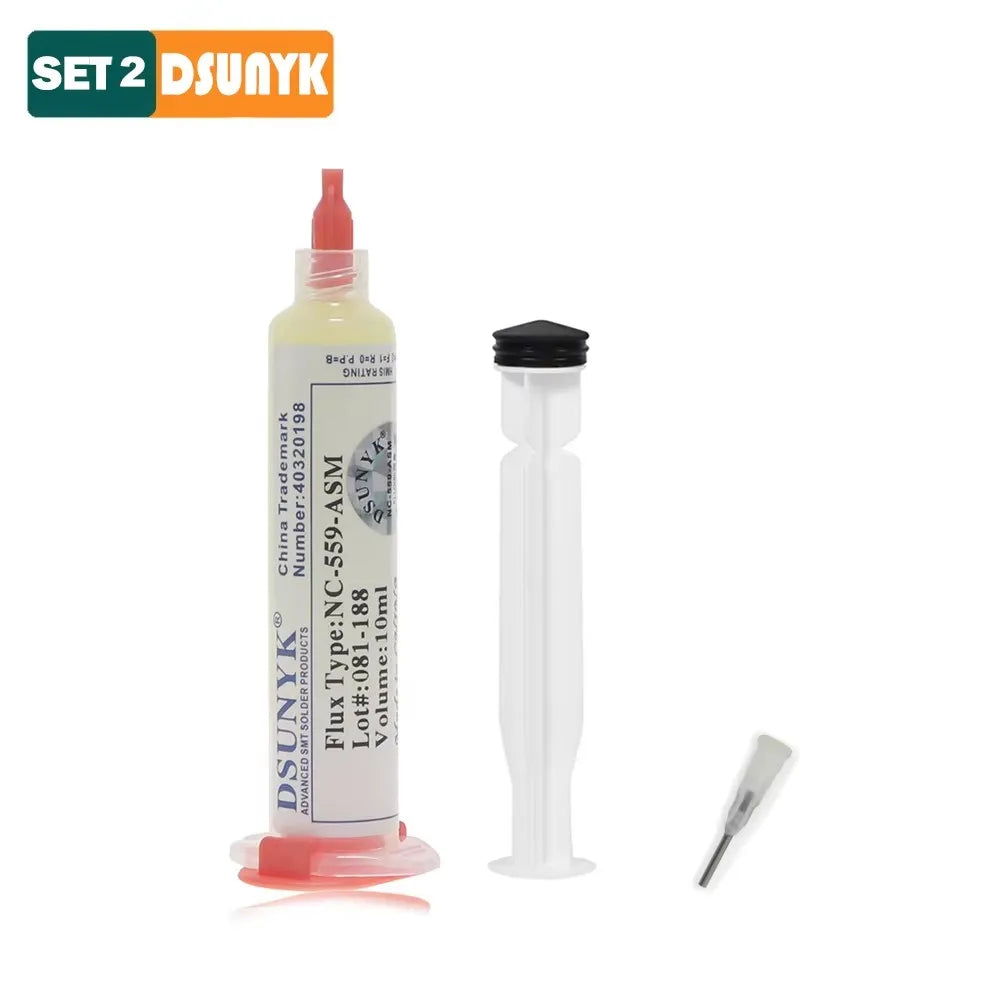 Original NC-559-ASM 10cc Flux No Clean Flux for Soldering SMD BGA Reballing Soldering Welding Flux Solder Paste - NC- 559 -AS