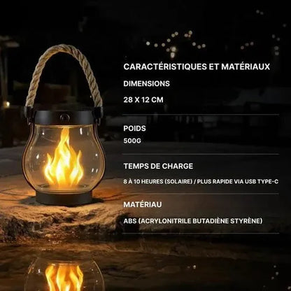 Portable Retro Camping Lantern Outdoor Bedroom study Hanging Tent Light Metal Handle Flashlight Vintage Garden Decorative Lig