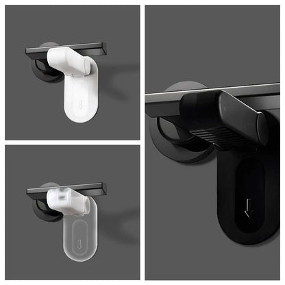 Non Punching Door Handle Safety Lock Protective Door Handle Concealed Buckle Lock Children's Pet Door Blocking Device