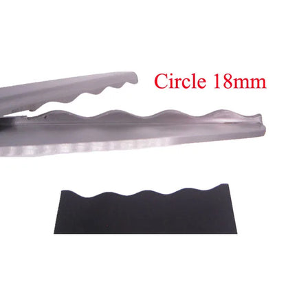 Sewing Cut 23.5cm Zig Zag Dressmaking Tailor Leather Handicraft Fabric Shear Pinking Scissor Textile DENIM DIY Upholstery Too