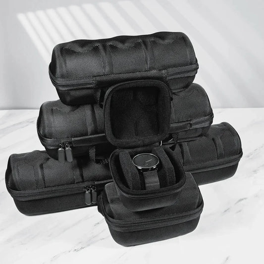 Watch Box Organizer Watch Travel Case Portable Storage Watch Display Holder for Wristwatches and Smart Watches Men Women Gift