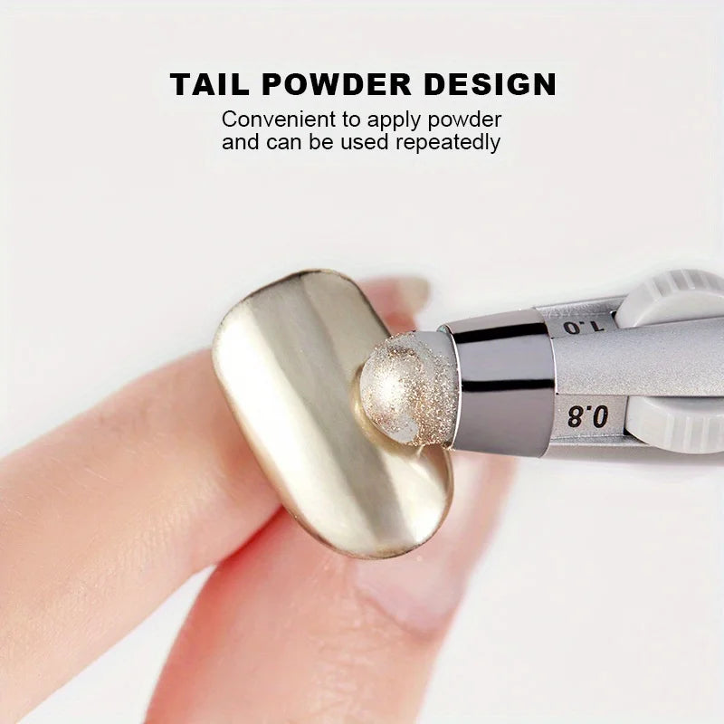 Nail Dotting Pen Nail Art Dotting Tools in Ballpoint Pen Design Nail Art Tip Dot Paint Manicure Kit for Dot Drawing Home Salo
