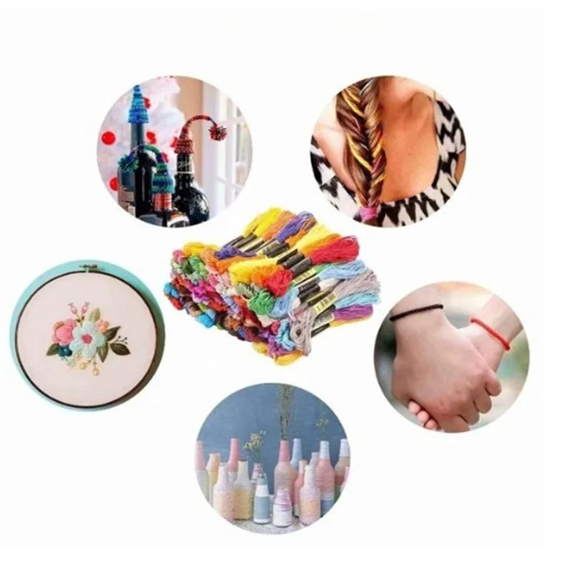 15-200 Anchor Cross Stitch Embroidery Thread Embroidery Thread Polyester Cotton Thread Embroidery Line Sewing Craft Thread