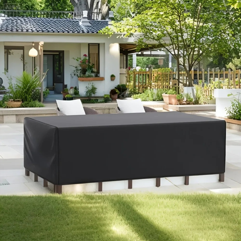 218 Sizes of Patio Furniture Covers, Table and Chair Covers, Waterproof, Dustproof, UV-proof 210D Oxford Cloth Protective Cov