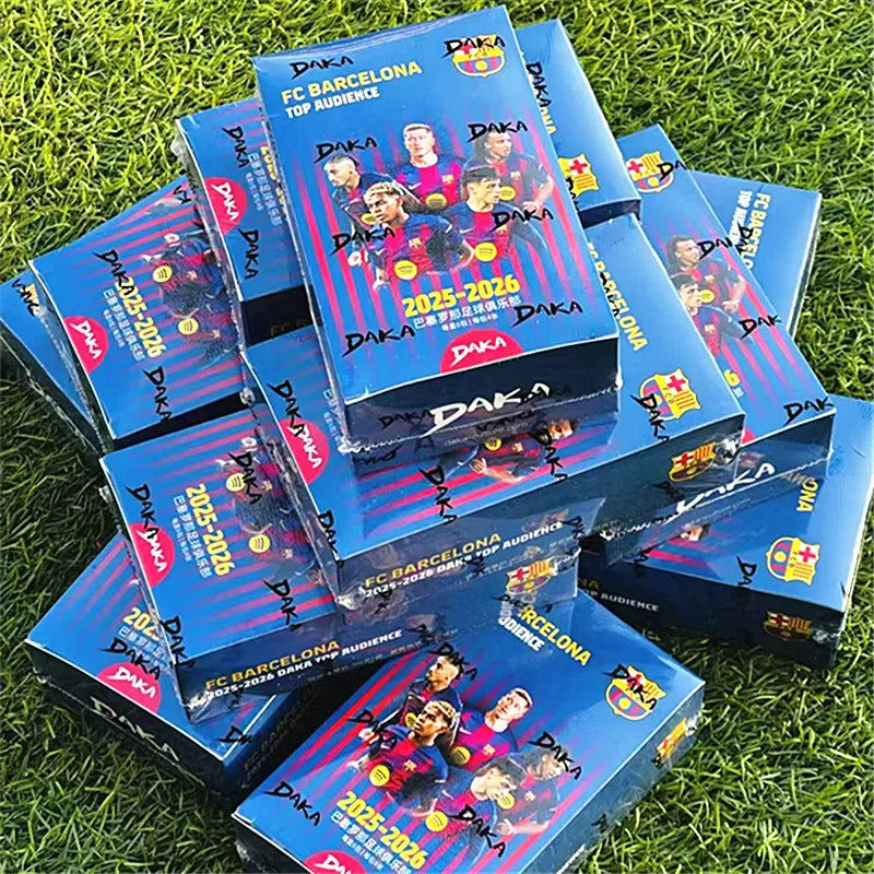 2025-26 Daka Collection Card Messi Yamal Mbappe Football Real Madrid Barcelona Manchester Juventus Ale Milano Star Player Car