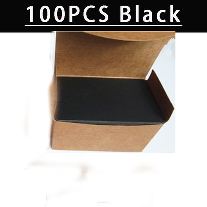 100/200 Pcs Playing Card Blank Hard Paper Card Paper DIY Board Game Postcard Handmade Wallpaper Postcards Message White Card 