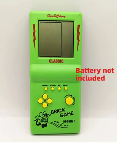 Big Screen Tetris Game Console Retro Nostalgic Classic 8090 Handheld Game Console Electronic Toys