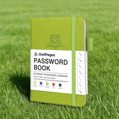 Password Keeper Journal - Organize & Store Passwords Alphabetically with College Ruled Pages, Perfect for Home & Office Organ