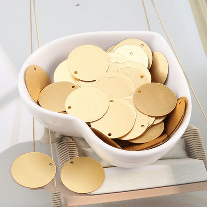 10g/Pack Round Sequin 6mm 8mm 10mm 15mm 20mm 30mm Sewing Sequins For Craft, Jewelry Accessories, Wedding Dress Craft 28 Color