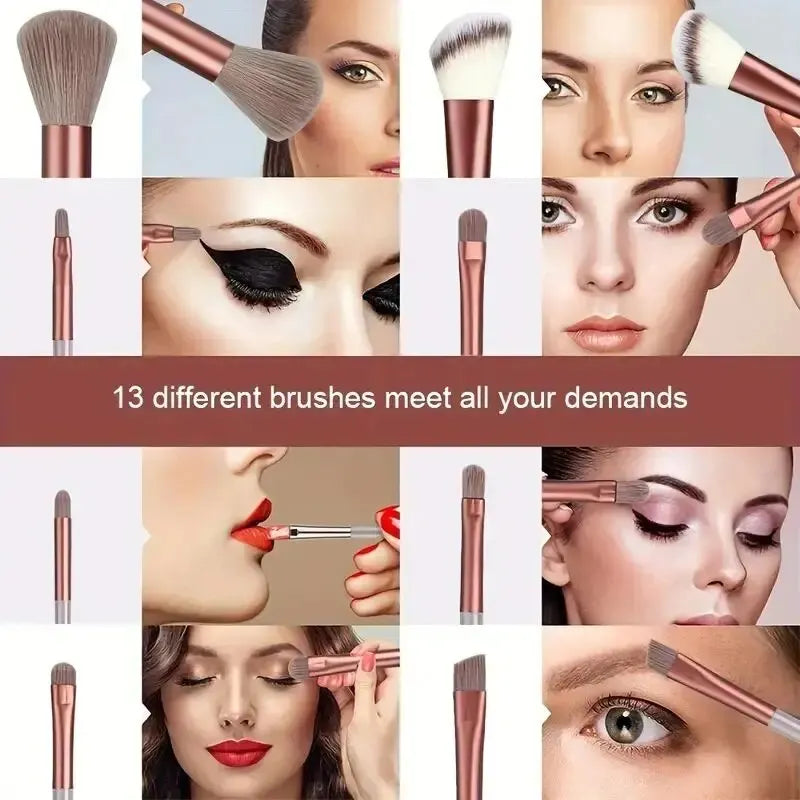 Makeup Brush Set Soft Fluffy Professiona Cosmetic Foundation Powder Eyeshadow Kabuki Blending Make Up Brush Beauty Tool Makeu