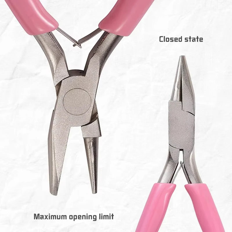 New!!!Professional Jewelry Pliers Beading Pliers Jewelry Repair Craft Supplies for Jewelry Making Pliers Wire Wrapping Tool