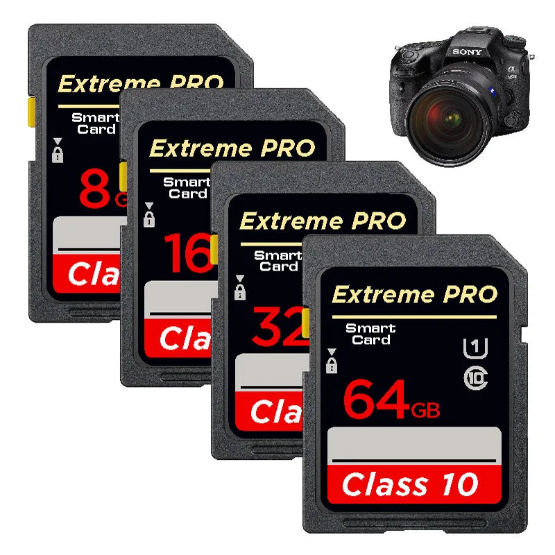 High speed Class 10 SD Card 8GB 16GB 32GB 64GB 128GB 256GB carte sd Memory Card SDA1HC SDA1XC Flash usb stick sdcards For Cam