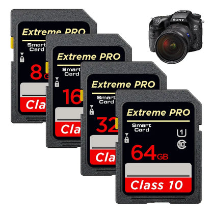 High speed Class 10 SD Card 8GB 16GB 32GB 64GB 128GB 256GB carte sd Memory Card SDA1HC SDA1XC Flash usb stick sdcards For Cam