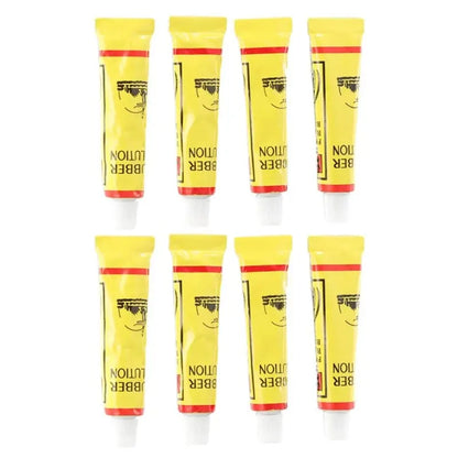 Bike Tire Patch Kit - Instant Puncture Repair Glue & Rubber Cement for Bicycle Inner Tube Tires - pack of 8