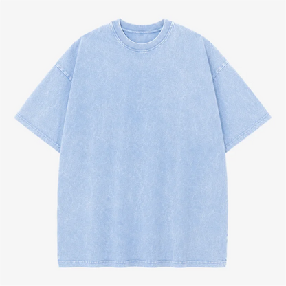 Custom T-shirt free print logo images vintage wash design tees pure cotton cultural shirts men's women's batik wax print Fabr
