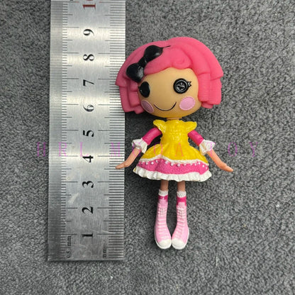 Original 8-10cm Can Choose Lalaloopsy Little Sister and Pet Dolls PVC Holiday Gift Collection Pvc Toys - A15-1PC