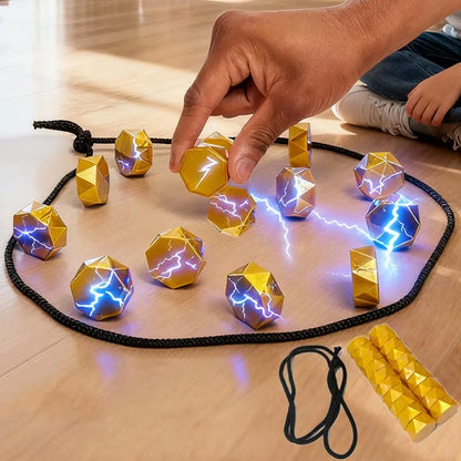 Party Games Magnetic Stones Game Interactive Magnet Board Strategy Game for Family Kids Adults Longest Side 3.4cm