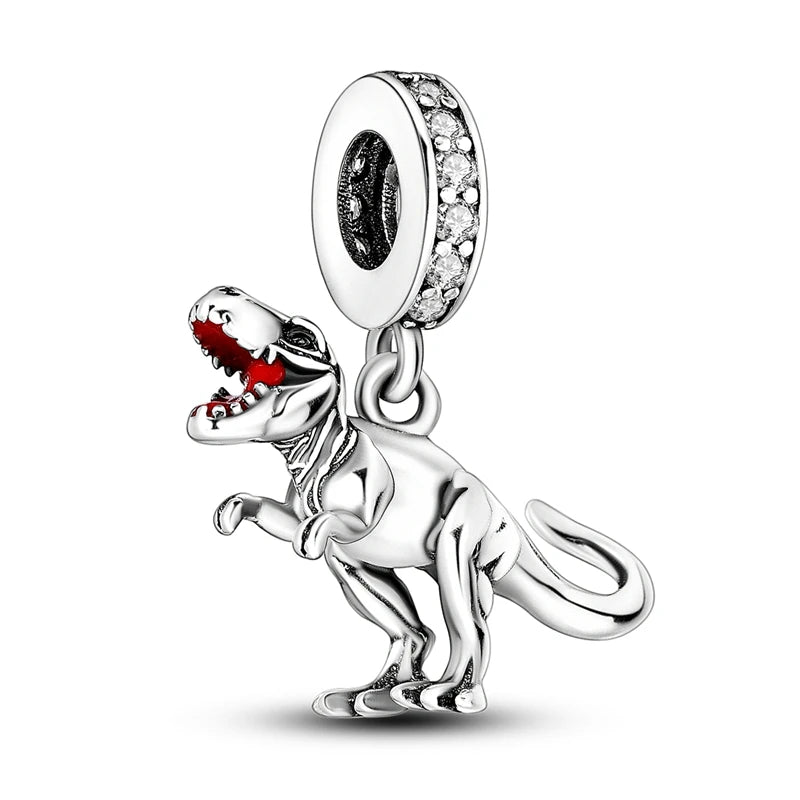 925 Sterling Silver Charms Beads Pendant Tree of Life Dog Elephant Love Heart Charm Fit Original Bracelet DIY Women Jewelry G
