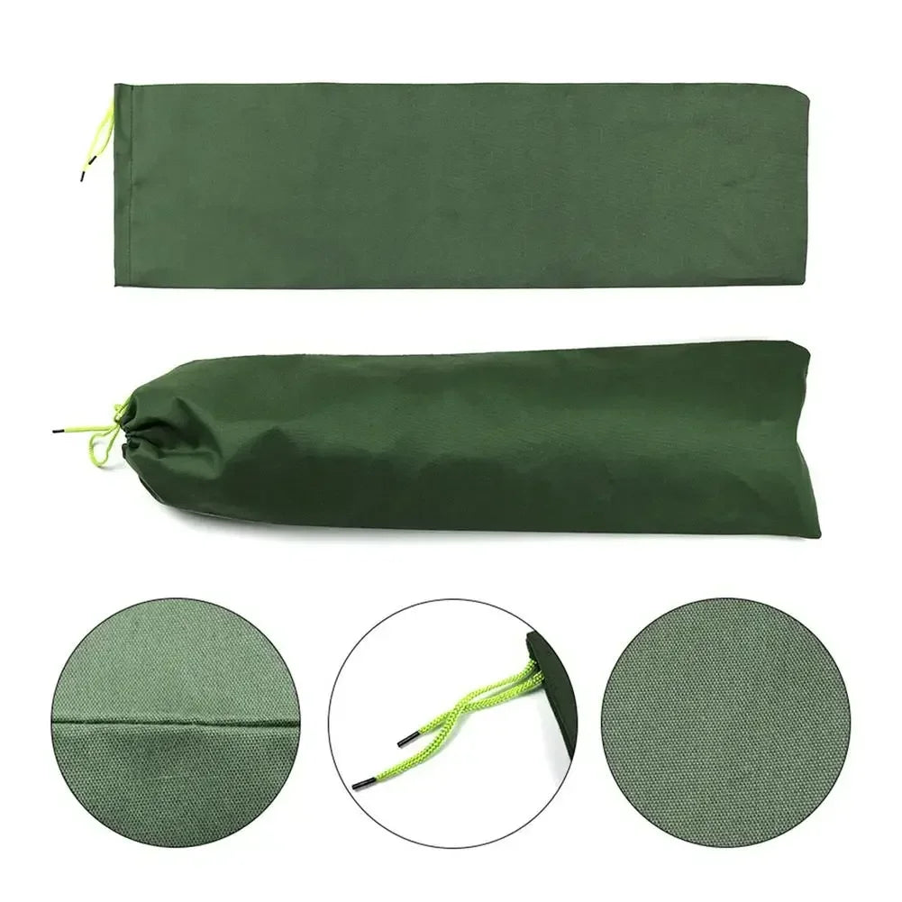 5PCS Empty Flood Control Sandbag Thick Canvas Heavy Duty Fire Brigade Flood Sacks Water-Proof Sandbags For Property Home