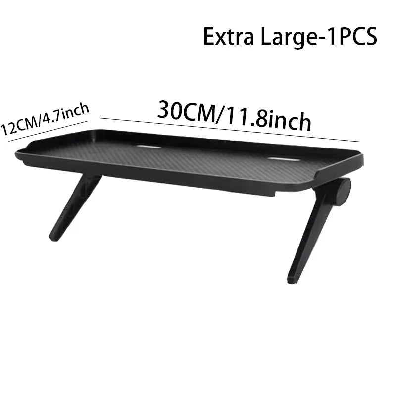 TV Screen Top Storage Shelf Adjustable Computer Monitor Desktop Screen Top Storage Rack Router Shelf Rack Home Organizer - C-