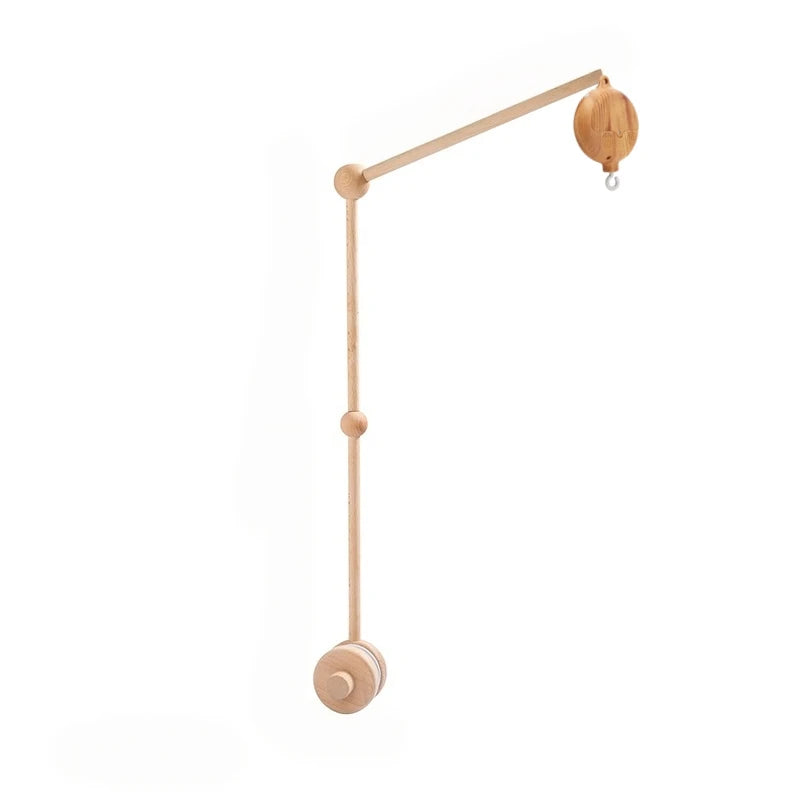 Revolving Music Box For Newborns Baby Crib Imitation Wood Color Hanging Rattle Baby Soothing Musical Toys 0-12 Months Baby Gi