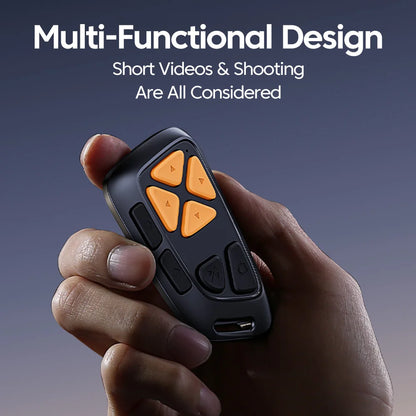 Mute Button Remote Page Turner Wireless Bluetooth Remote Control Page Turner Camera Photo Video Clicker Remote for Android iO