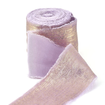 5M/Roll Silk Ribbon Handmade Ripped Ribbon Wedding Party Bowtie Bouquet Packaging DIY Ribbon Gift Box Ribbon Tie Decoration -