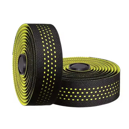 1pair Perforated Breathable Handlebar Tapes Non-slip Road Bike Bar Tape EVA/PU Soft Anti-Vibration Wrap Tape Durable Bar Bart