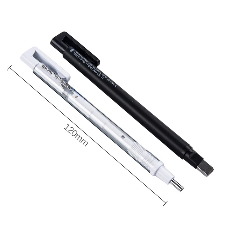 Tombow MONO Zero Mechanical Eraser Refillable Pen Shape Sketching Painting High Gloss Rubber Press Type School Stationery