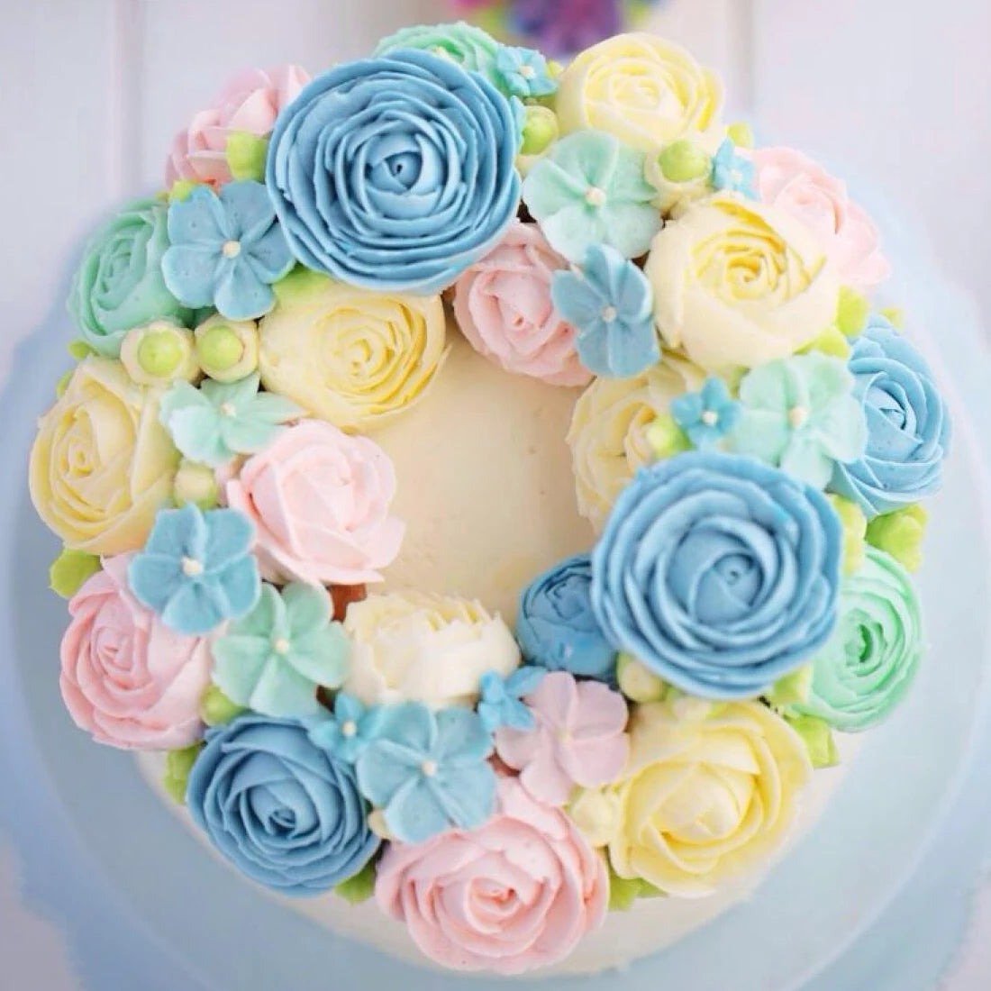 1PC Cake decorating tools 3D Rose Flower Silicone Mold Fondant Gift Decorating Chocolate Cookie Soap Polymer Clay Baking Mold