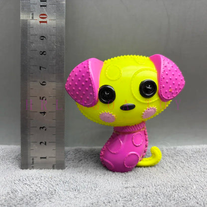 Original Lalaloopsy 8-10cm Little Sister and Pet Dolls PVC Holiday Gift Collection Pvc Toys