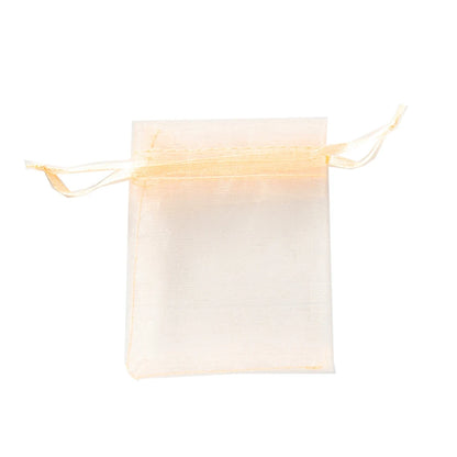 50Pcs Sheer Organza Gift Drawstring With Jewelry Pouches Display Packaging Christmas Candy Wedding Party Festival Gauze Bags