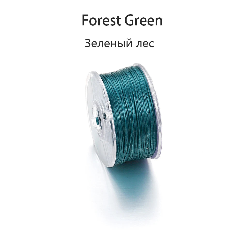 50Yards Nylon Bead Thread Nonelastic Beading Threads Seed Beads Cord Thread for DIY Bracelets Necklace Jewelry Making Supplie