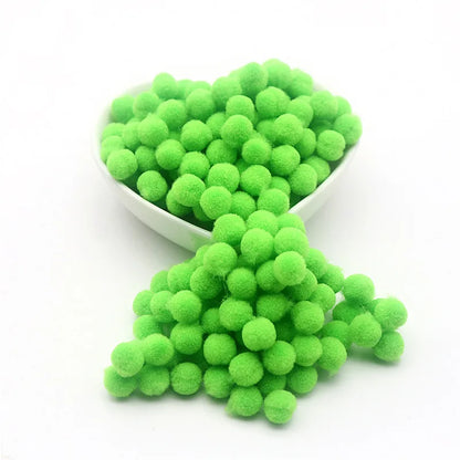 15g Fluffy Soft Pompom 8 Mm 10 Mm 15 Mm 20 Mm 25 Mm 30 Mm Plush Pompom DIY Home Decoration Crafts Toys - 08 / 8mm 15g