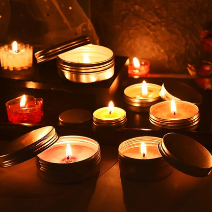 Candle Making Supplies Kit DIY Candle Wax Melting Tools Handmade Aromatherapy Jars Mould Wicks Sticker DIY Candle Making Tool