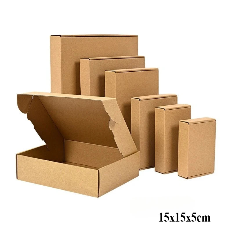 20/10PCS Corrugated Box Mailers,Brown Cardboard Shipping Box Corrugated Box Mailer Shipping Box Kraft Paper Packaging Box
