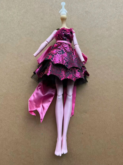 1/6 Slim Monster Doll DIY Dressing Set Colorful Dancing Doll Outfit Coat T-Shirt Pants Skirt Creative Play Doll Accessories