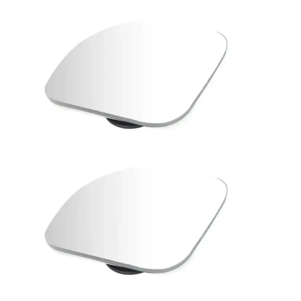 2pcs Car Mirror Wide Angle Car Blind Spot Mirrors 360° Adjustable Auxiliary Rearview Mirrors HD Frameless Small Round Mirror