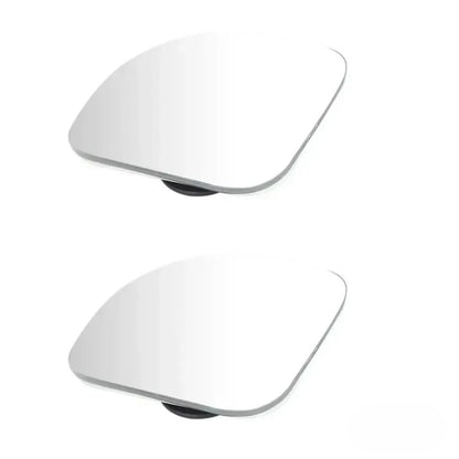 2pcs Car Mirror Wide Angle Car Blind Spot Mirrors 360° Adjustable Auxiliary Rearview Mirrors HD Frameless Small Round Mirror 
