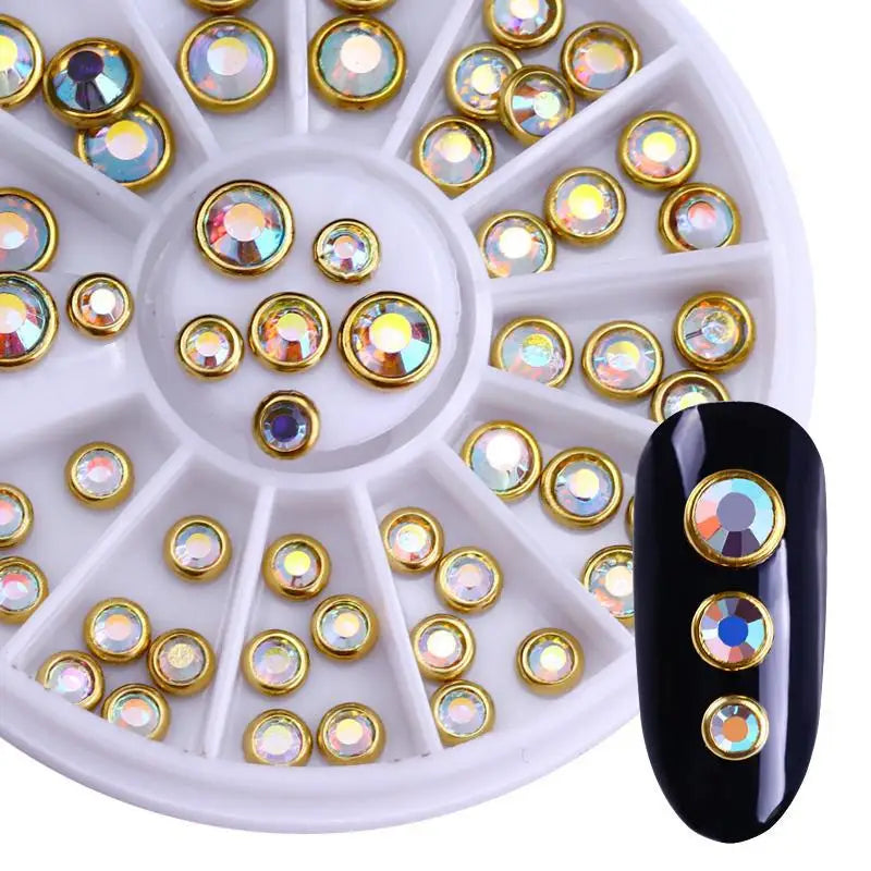 nail parts nail art glitter rhinestone Crystal gems jewelry Bead Manicure decoration accessories nail supplies for profession