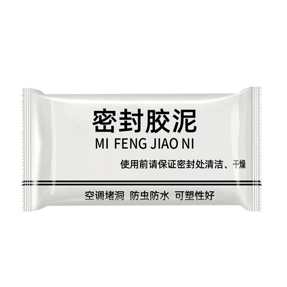 1/4pcs Wall Hole Sealing Cement Clay Sealant Cover Cracks Waterproof Repair Pipe Air Conditioning Hole Plugging Glue