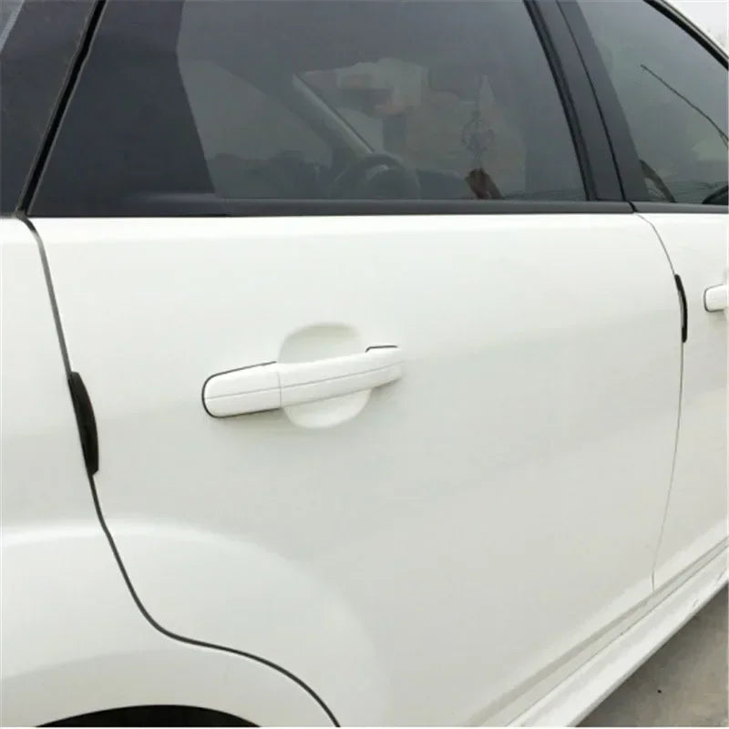 4Pcs/Set Car Door Side Anti-collision Decorative Guard Plate Anti-scratch, Car Anti-collision Strip