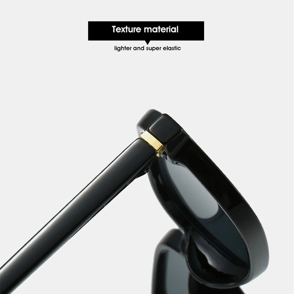 KLASSNUM Vintage Sunglasses Men Women 2026 Trendy Eyewear Rectangle Sun Glasses Anti UV400 Shades Eyepiece Small Square Glass