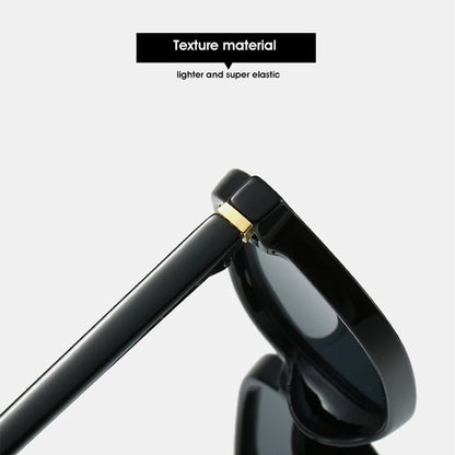 KLASSNUM Vintage Sunglasses Men Women 2026 Trendy Eyewear Rectangle Sun Glasses Anti UV400 Shades Eyepiece Small Square Glass