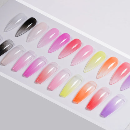 Pastel Neon Gradient Powder Nail Art 10g Ombre Spray Bottle For Nails Hair Party Makeup Face Body Glitter Shiny Powder Costem