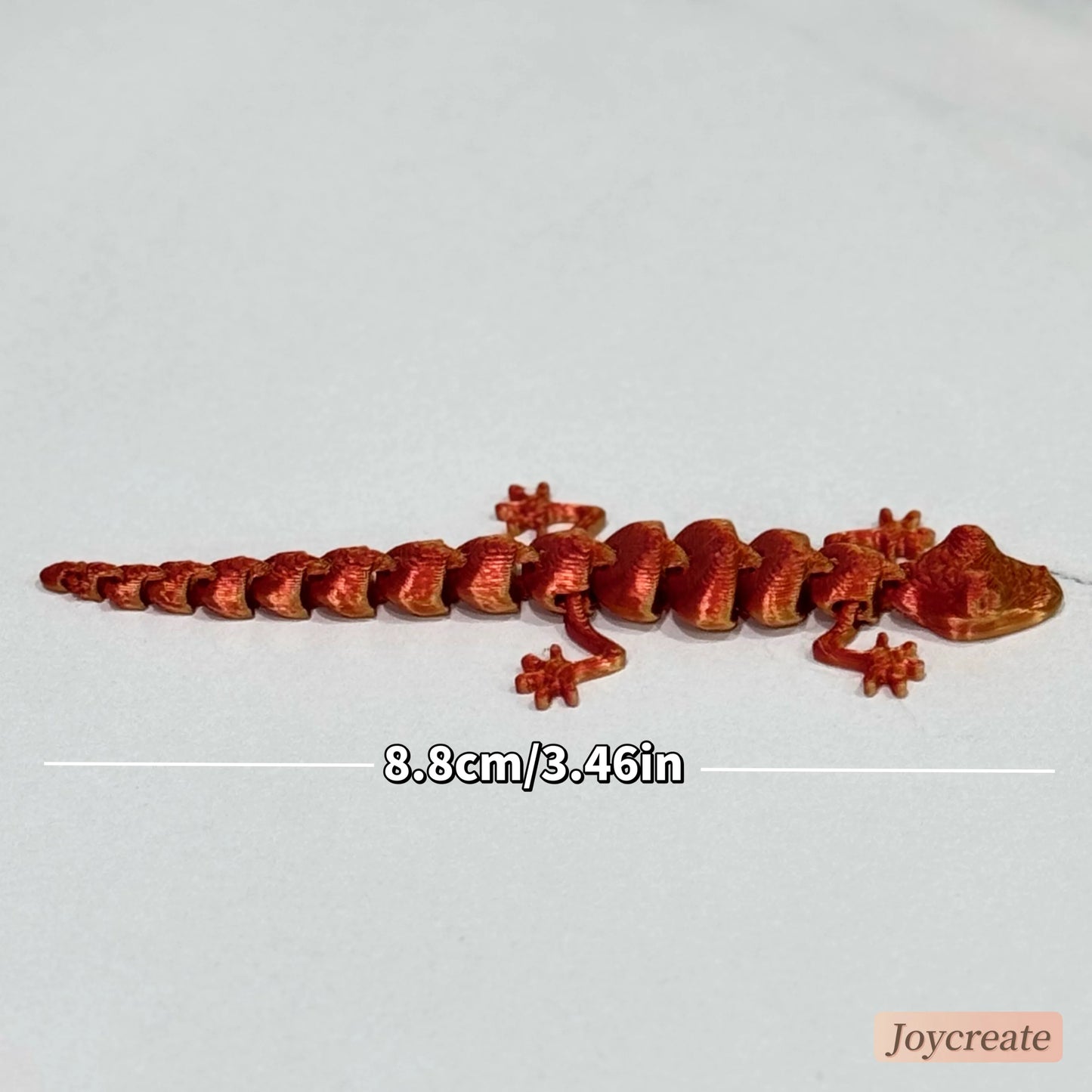 30 pc 3d printed movable joint lizards, colorful and realistic reptile decorations, durable plastic desktop ornaments ons