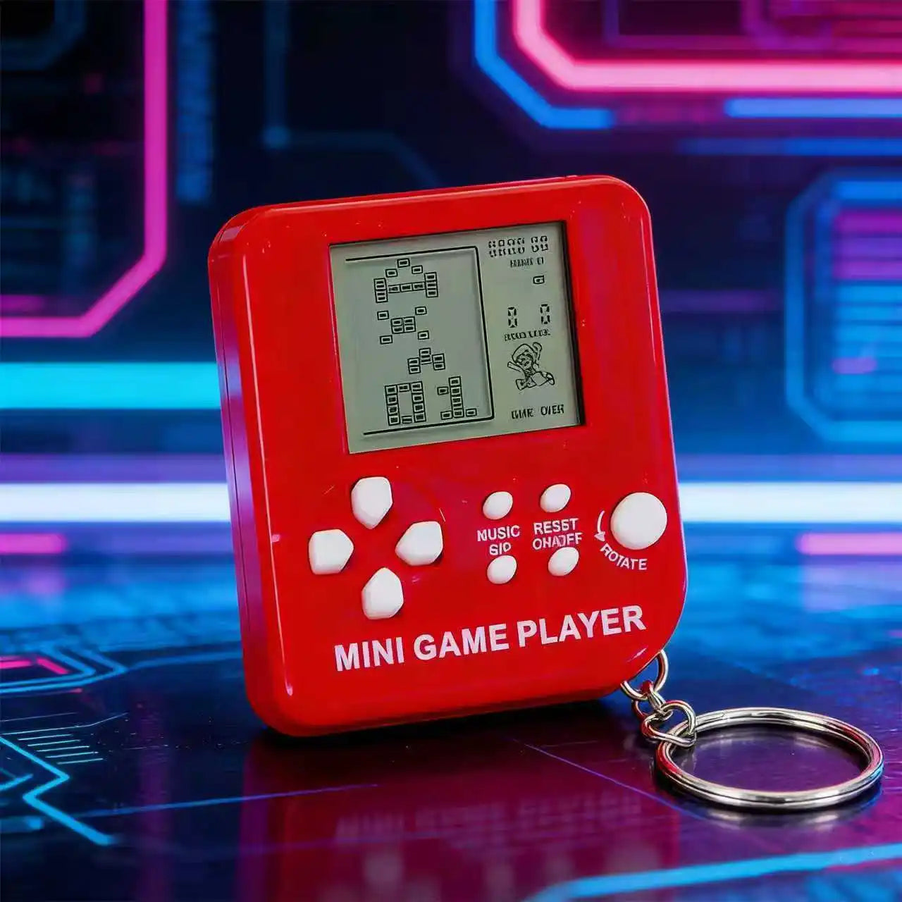 Retro Mini Handheld Game Console Classic Electronic Games Handheld Game Machine Children's Educational Game Console Toy Ide G