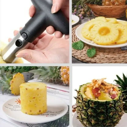 1PCS Spot Stainless Steel Pineapple Peeler Pineapple Corer Slicer Fruit Cutter Easy Slicer Peeler Kitchen Gadget Delivery Fas
