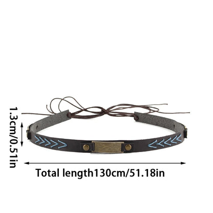 Hat Accessories Ethnic Style Hat Decorative Ribbon Rope DIY Cowboy Hat Lace-up Headband Men's Women's Hat Bands Fashion Decor